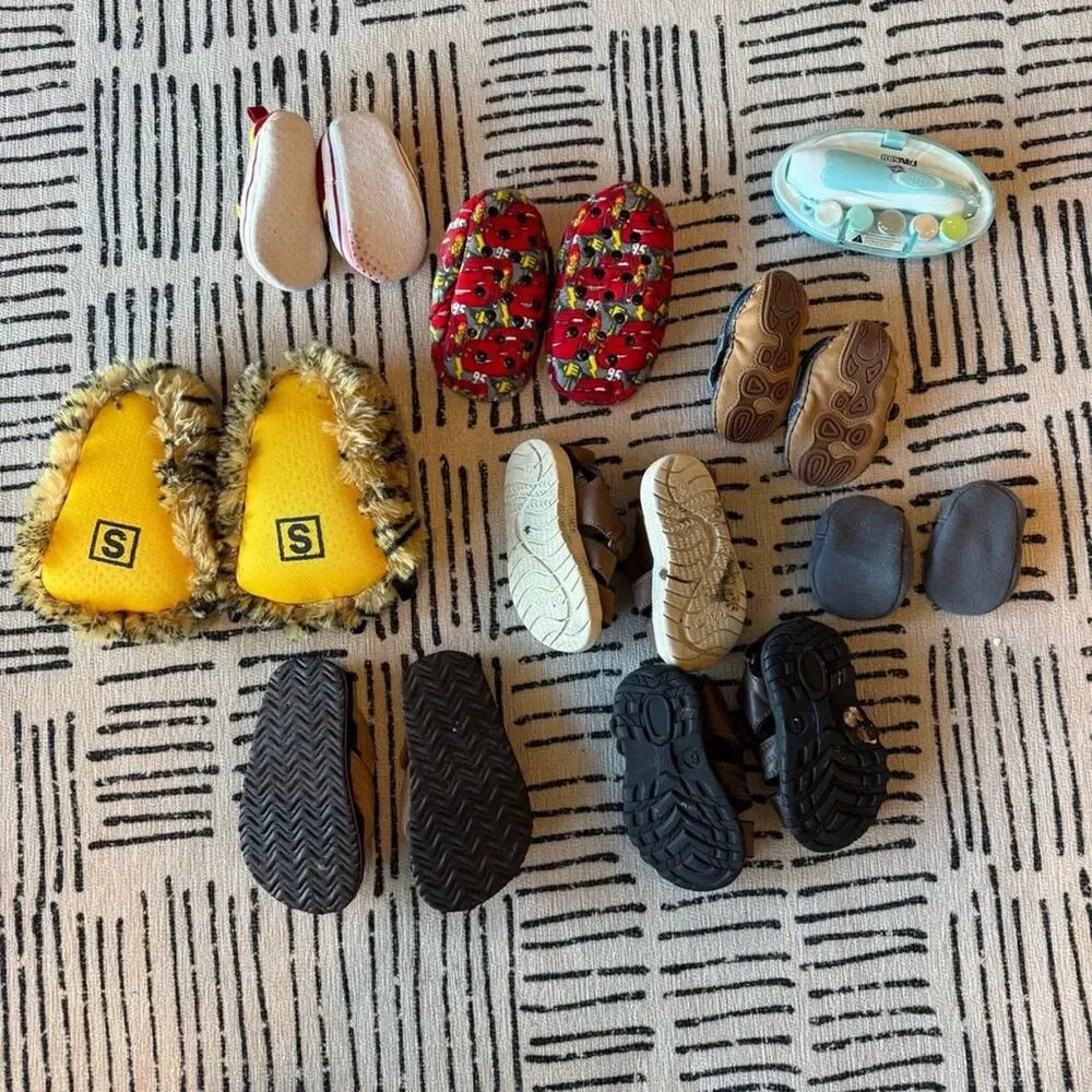 Kids Strappy Sandals and Slippers Multiple Sizes